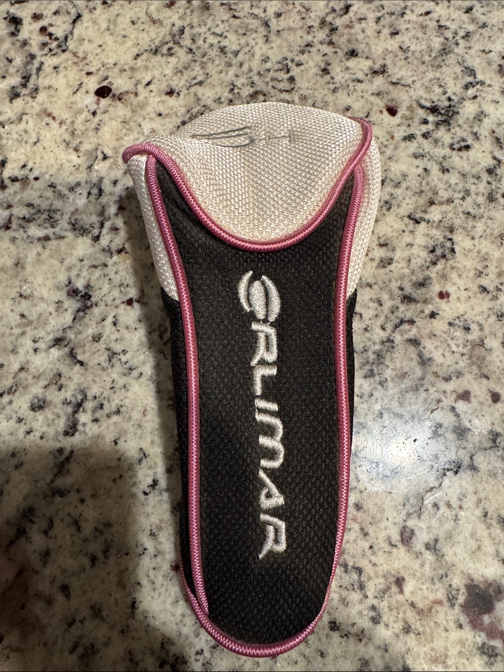 Pink & Black Iron Headcover — Women's Golf Protection 5 Wood